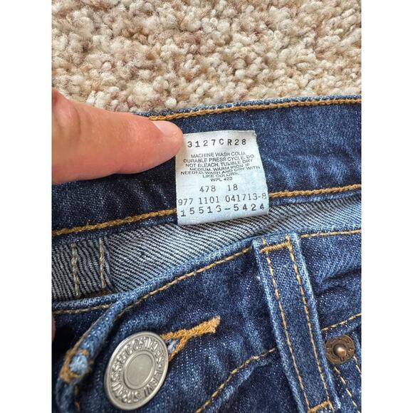 Vintage 2001 LEVIS 515 Boot Cut, Low Rise; Woman's Jeans/Pants, size 4 - Picture 6 of 12